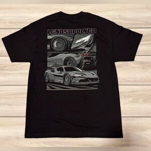 LGND Supply Co Ferrari T-Shirt Black Various Sizes NWT